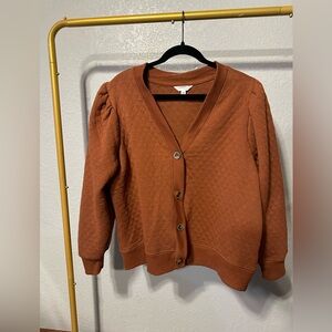 Time and Tru - Walmart quilted cardigan